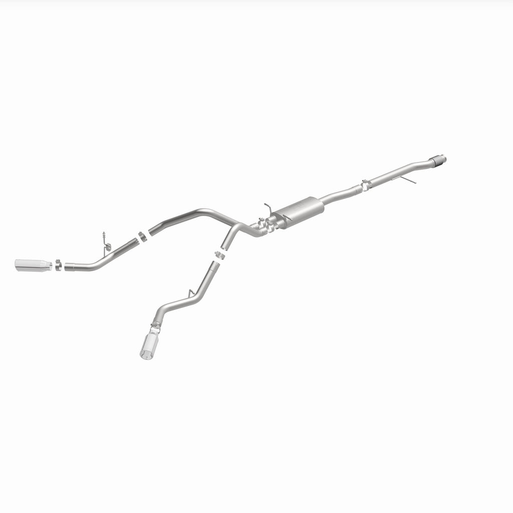 MagnaFlow Exhaust Products 15269 Street Series Polished Cat-Back System for Select Chevrolet Silverado 1500, Chevrolet Silverado LD, GMC Sierra 1500, GMC Sierra Limited