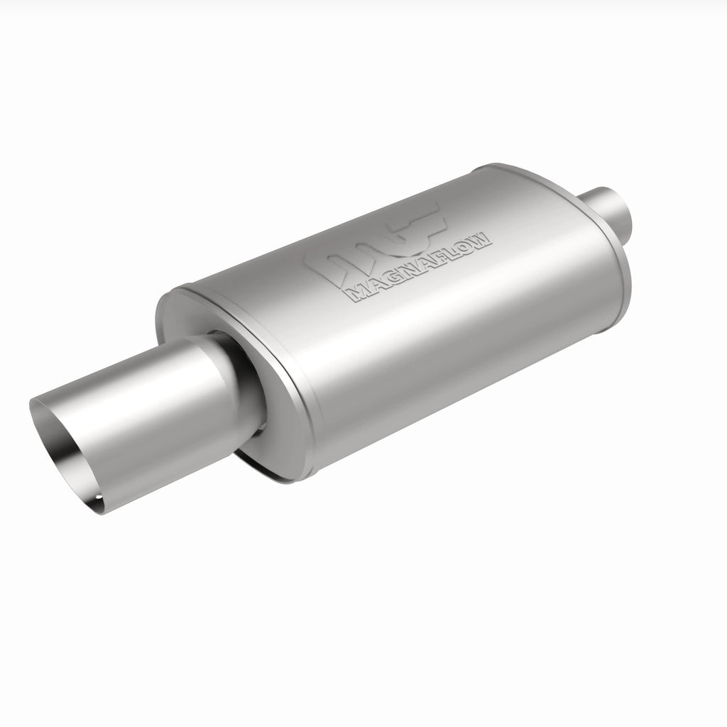 MagnaFlow Exhaust Products 14827 Straight-Through Performance Muffler; 2.25/4in. Center/Center; 5x14x8 Body