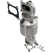Load image into Gallery viewer, MagnaFlow Exhaust Products 5531893 California CARB Manifold Catalytic Converter for Select Acura MDX, Acura RL, Acura RLX, Acura TL, Acura TLX, Acura TSX, Acura ZDX, Honda Accord, Honda Accord Crosstour, Honda Crosstour, Honda Pilot