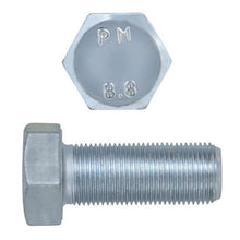 Load image into Gallery viewer, Paulin 009-006 M8-1.25 x 20mm Metric Hex Head Cap Screws Class 10.9 Coarse Zinc-Yellow DIN933 FT