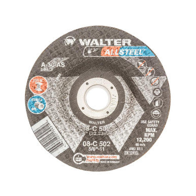 Walter 08C502 5" X 1/8" Allsteel Wheel