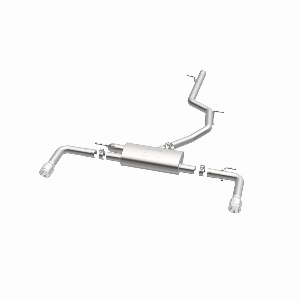 MagnaFlow Exhaust Products 15352 Touring Series Polished Cat-Back System for Select Audi A3 Quattro