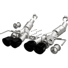 Load image into Gallery viewer, MagnaFlow Exhaust Products 19581 NEO Series Black Chrome Tips Axle Back System for Select Chevrolet Corvette