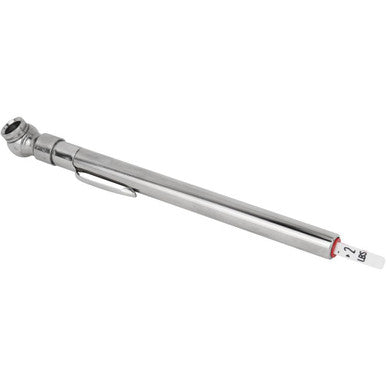 Milton S-917 Heavy Duty, Tire Pencil Gauge, 2-20 PSI, Single Ball Head Air Chuck, Brass Tubing, Corrosion Resistant