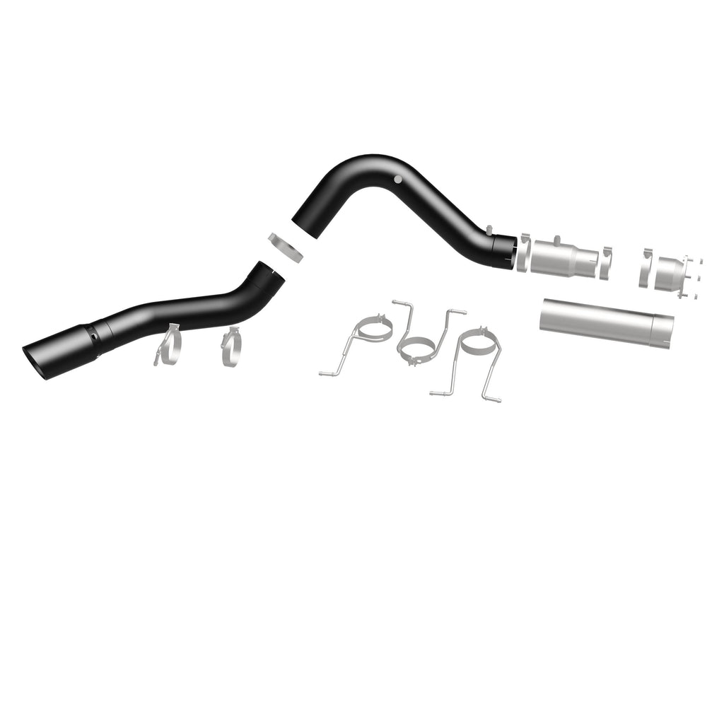 MagnaFlow Exhaust Products 17072 Black DPF Series Diesel 5 in DPF Back for Select Chevrolet Silverado HD, Chevrolet Silverado HD, GMC Sierra HD, GMC Sierra HD
