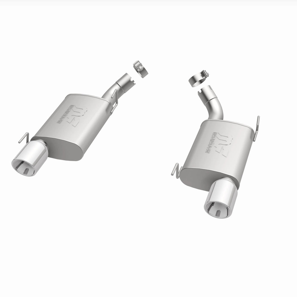 MagnaFlow Exhaust Products 15882 Street Series Polished Axle Back System for Select Ford Mustang