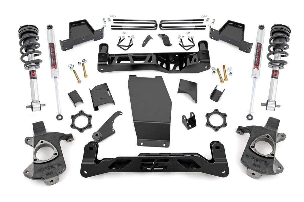 Rough Country 22641 Suspension Lift Kit w/Shocks for Select Chevrolet Silverado 1500, GMC Sierra