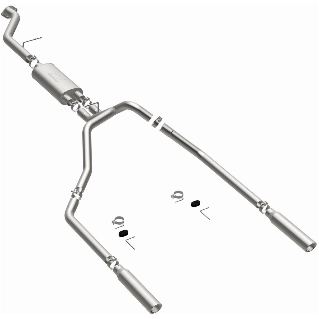 MagnaFlow Exhaust Products 15753 Street Series Polished Cat-Back System for Select Chevrolet Silverado 1500, GMC Sierra