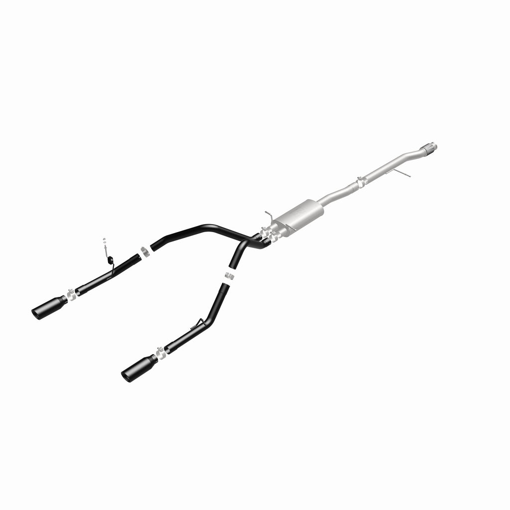 MagnaFlow Exhaust Products 15361 Street Series Black Coated Cat-Back System for Select Chevrolet Silverado 1500, Chevrolet Silverado LD, GMC Sierra 1500, GMC Sierra Limited