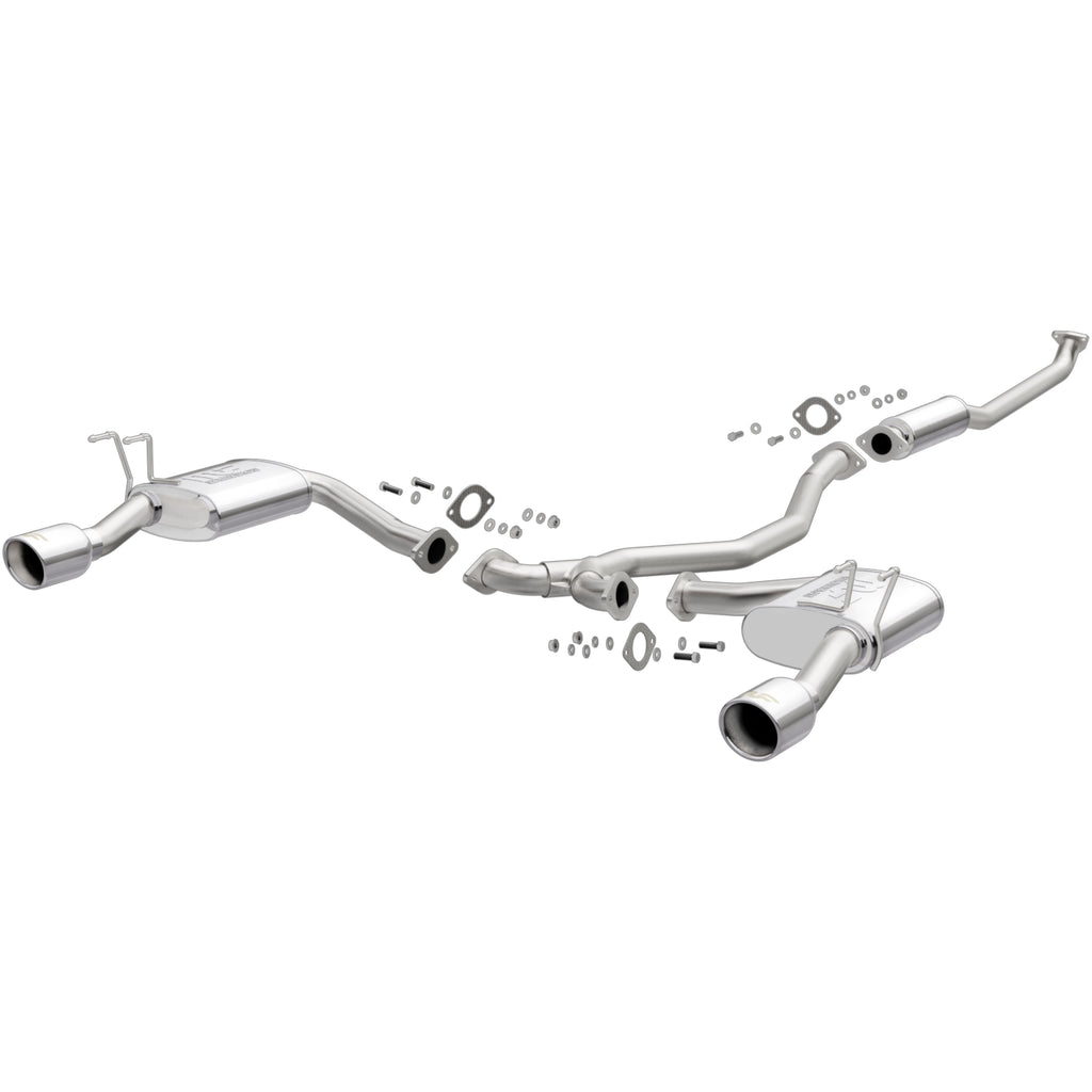 MagnaFlow Exhaust Products 19312 Street Series Polished Cat-Back System for Select Honda Civic