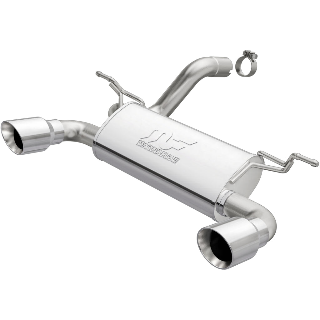 MagnaFlow Exhaust Products 19385 Street Series Polished Axle Back System for Select Jeep Wrangler