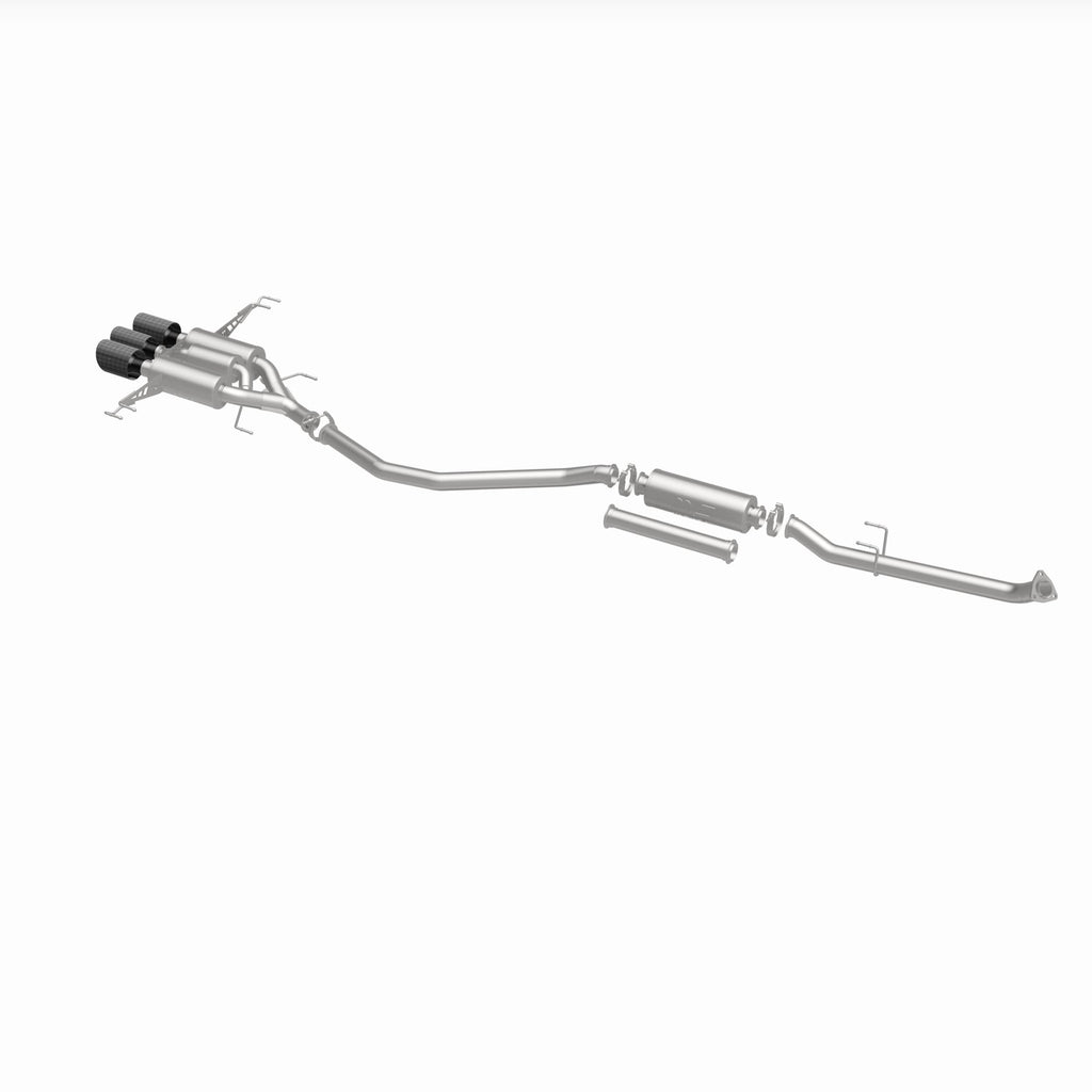 MagnaFlow Exhaust Products 19383 xMOD Series Carbon Fiber Tips Cat-Back System for Select Honda Civic