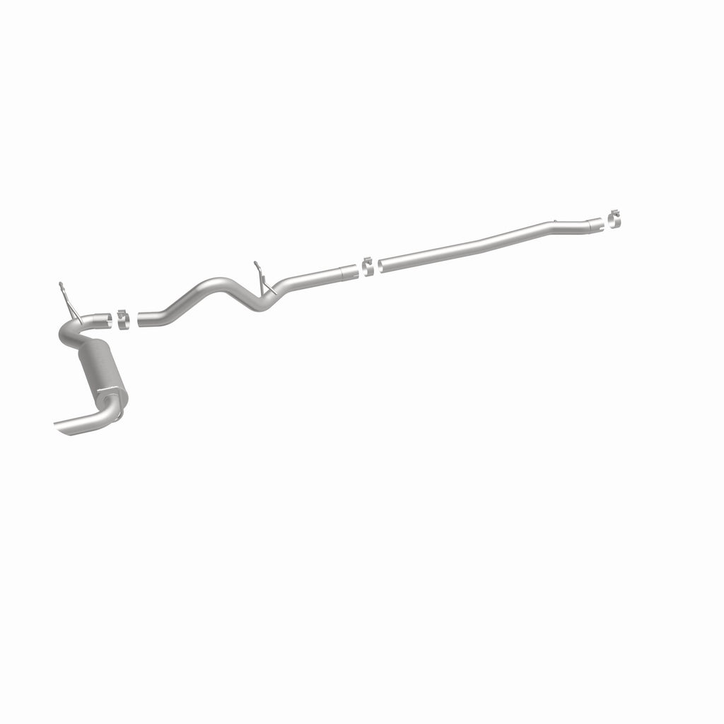 MagnaFlow Exhaust Products 15117 Competition Series Stainless 2.5 in Cat-Back for Select Jeep Wrangler, Jeep Wrangler JK