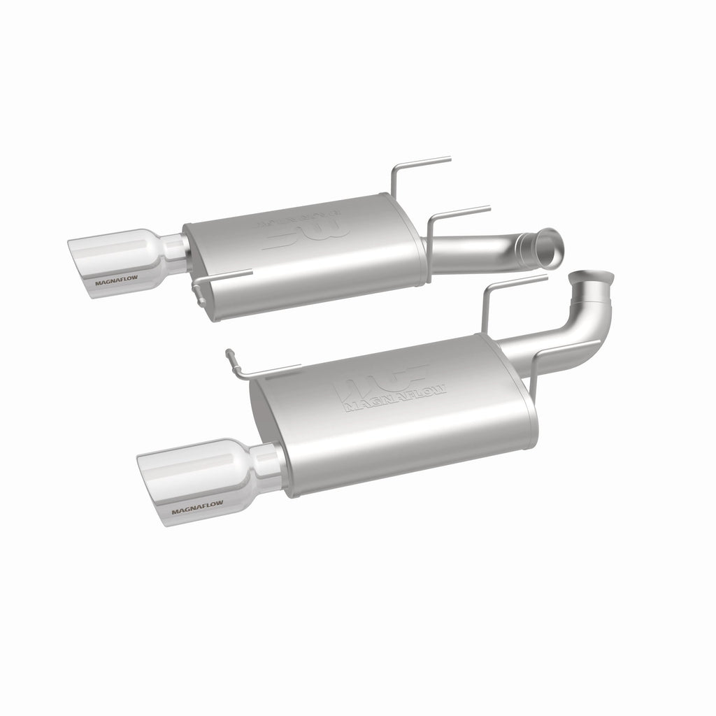 MagnaFlow Exhaust Products 15595 Street Series Polished Axle Back System for Select Ford Mustang