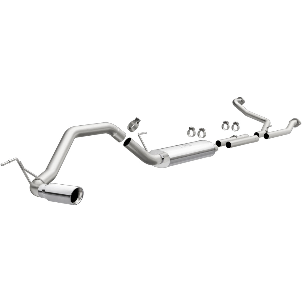 MagnaFlow Exhaust Products 19421 Street Series Polished Cat-Back System for Select Nissan TITAN