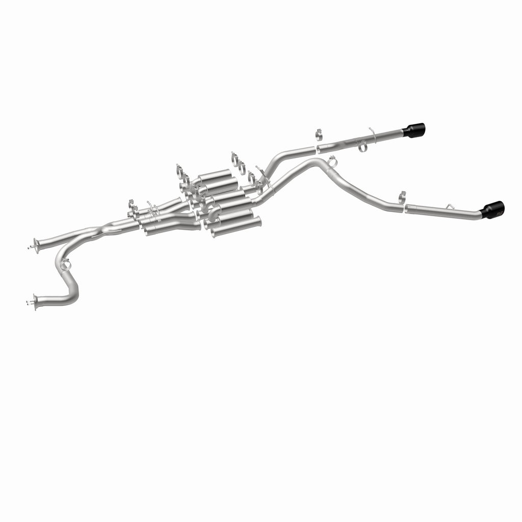 MagnaFlow Exhaust Products 19691 xMOD Series Black Chrome Tips Cat-Back System for Select Ram