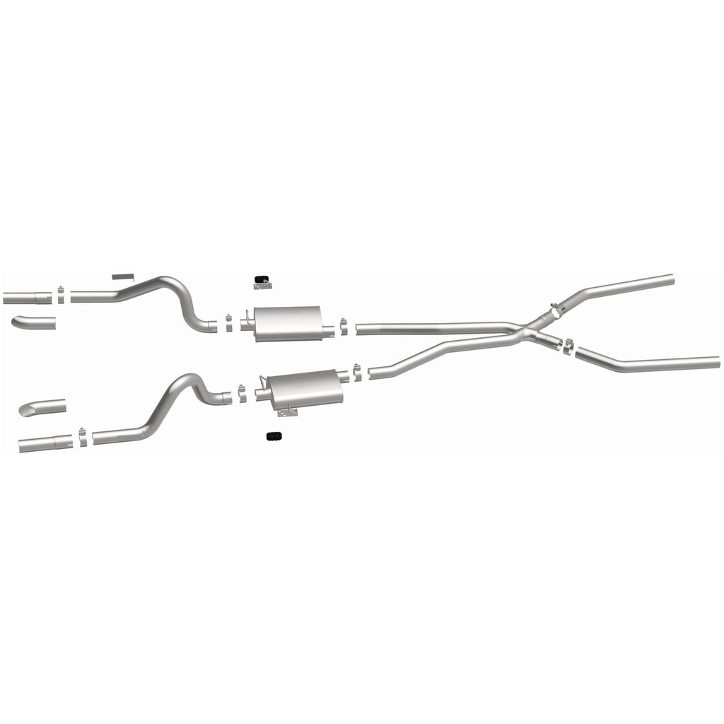 MagnaFlow Exhaust Products 15816 Street Series Polished System for Select Ford Mustang
