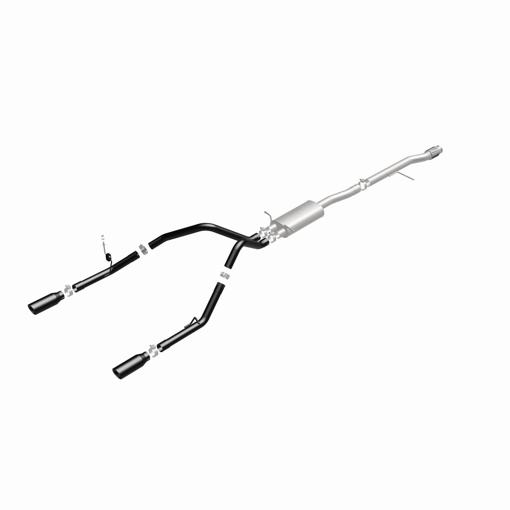 MagnaFlow Exhaust Products 15361 Street Series Black Coated Cat-Back System for Select Chevrolet Silverado 1500, Chevrolet Silverado LD, GMC Sierra 1500, GMC Sierra Limited