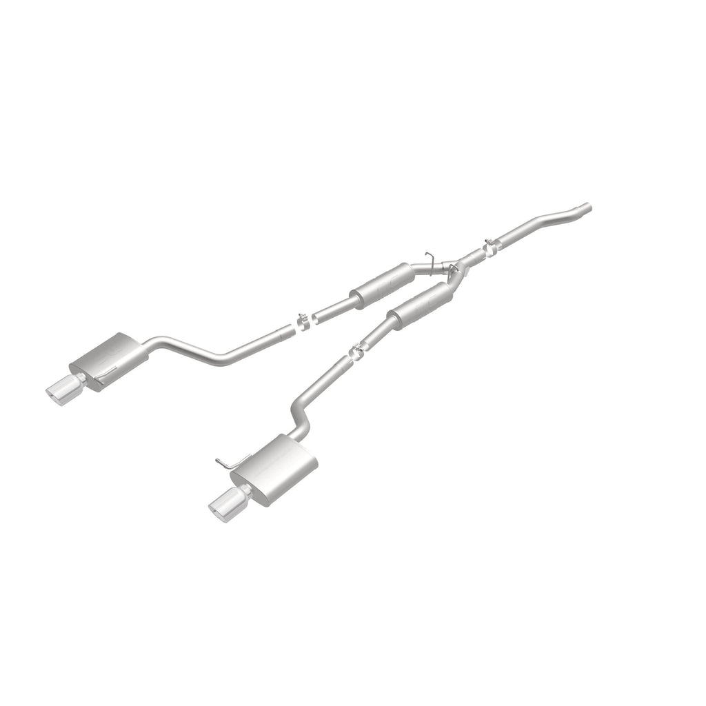 MagnaFlow Exhaust Products 16601 Touring Series Polished Cat-Back System for Select Audi A4 Quattro