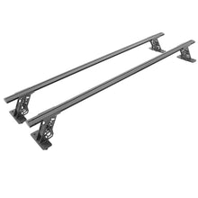 Load image into Gallery viewer, 15-22-Ford-F-150--07-21-Toy.-Tundra-Xrs-Cross-Bars-Kit---Tex-Blk-(Attch-Tonneau-Cvr-T-Trk)