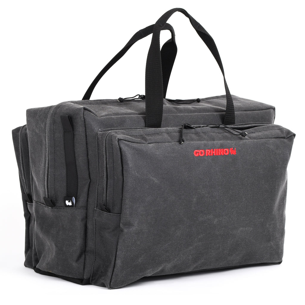 Xventure-Gear-Bag---Large-(13X14x22in.-Closed)-12Oz-Waxed-Canvas---Black
