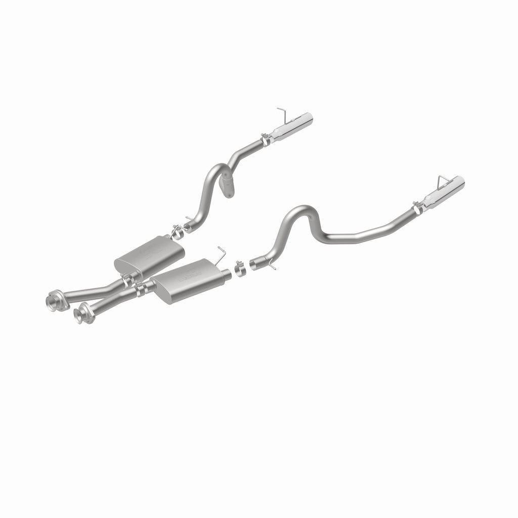 MagnaFlow Exhaust Products 15638 Street Series Polished Cat-Back System for Select Ford Mustang