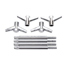 Load image into Gallery viewer, 2-Piece-Valve-Cover-Wing-Bolts-Chrome