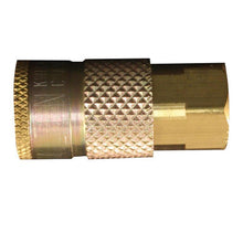 Load image into Gallery viewer, Milton S-785 Air Coupler 1/4" NPT Female Brass, T-Style Air Compressor Quick Connect Air Coupler