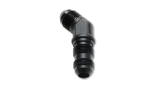 Load image into Gallery viewer, -3An-Bulkhead-Adapter-45-Degree-Elbow-Fitting---Anodized-Black-Only