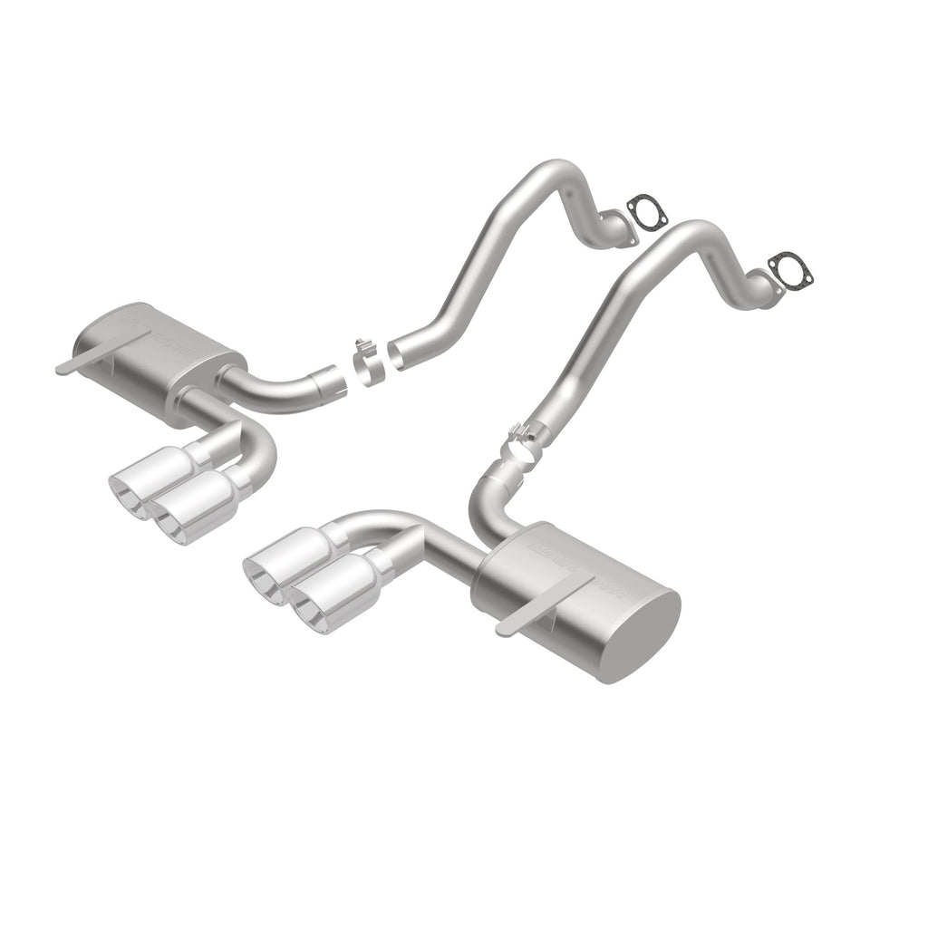 MagnaFlow Exhaust Products 16732 Street Series Polished Axle Back System for Select Chevrolet Corvette
