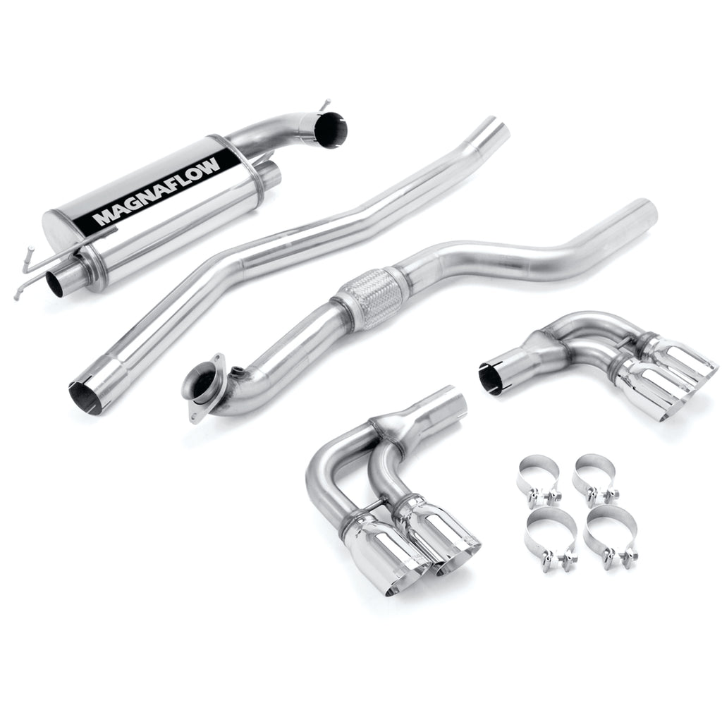 MagnaFlow Exhaust Products 16761 Street Series Polished Cat-Back System for Select Saturn Sky