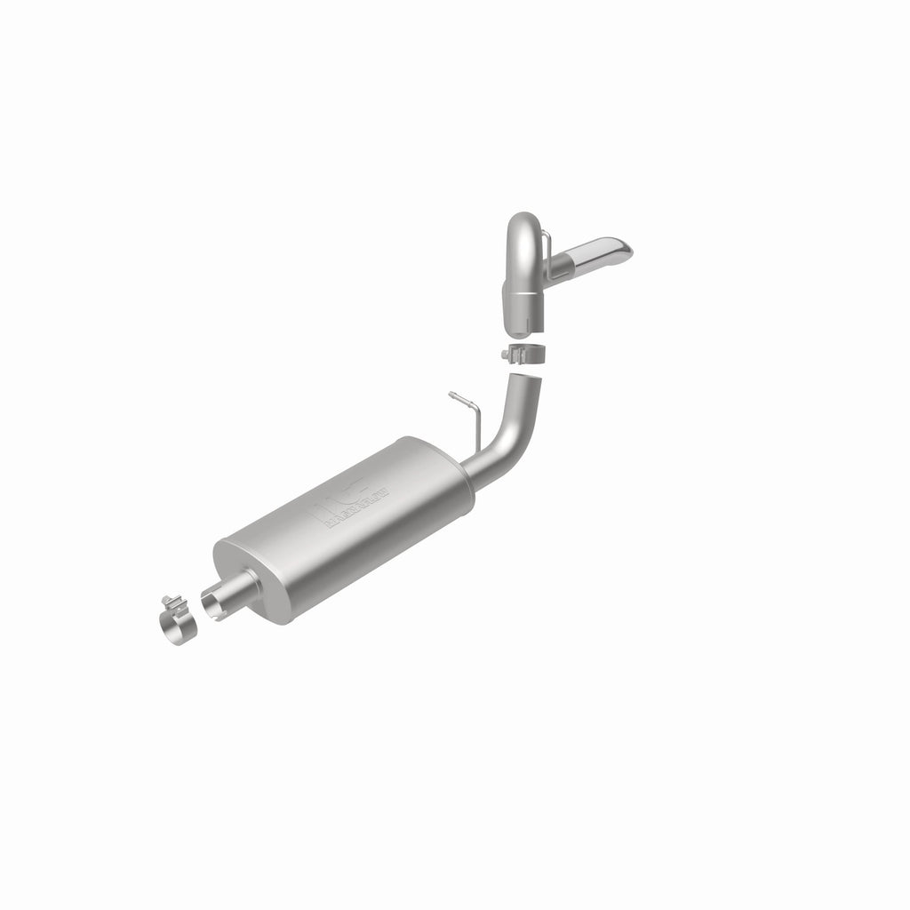 MagnaFlow Exhaust Products 15854 Street Series Polished Cat-Back System for Select Jeep Wrangler