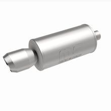 Load image into Gallery viewer, MagnaFlow Exhaust Products 14836 Straight-Through Performance Muffler; 2.25/4.5in. Center/Center; 7x14x7 Body