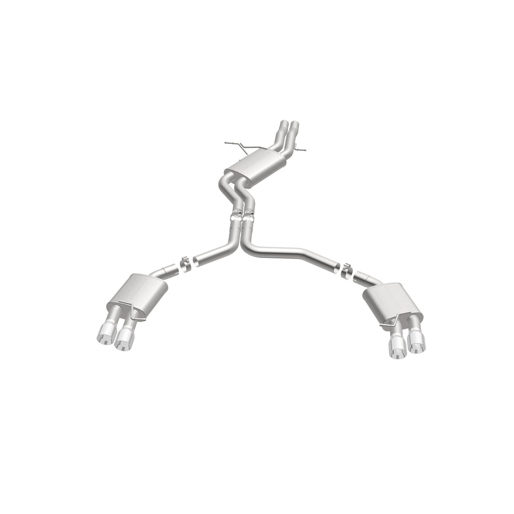 MagnaFlow Exhaust Products 16598 Sport Series Polished Cat-Back System for Select Audi S5