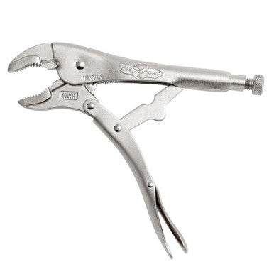 Irwin 502L3 VISE-GRIP Original Locking Pliers with Wire Cutter, Curved Jaw, 10-Inch