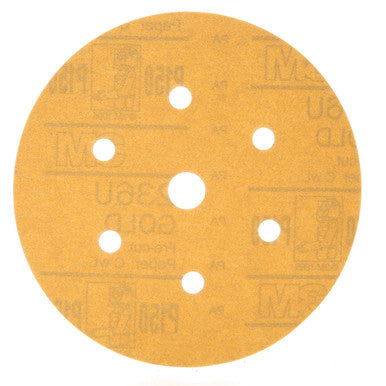 3M 01083 Hookit Gold Disc Dust Free 236U, 6 in, P80