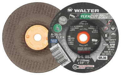 Walter 15L853 5" GR 36 Flexcut/Mill Scale