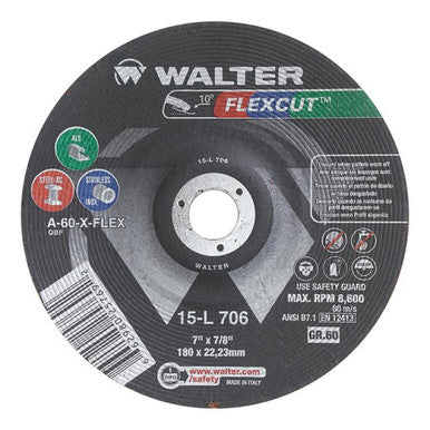 Walter 15L706 7" GR60 Flexcut