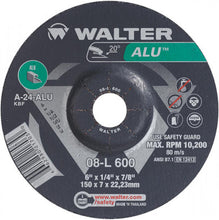 Load image into Gallery viewer, Walter 08L600 6X1/4 A24alu GR Wheels