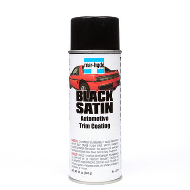Bondo 3811 Mar-Hyde® Black Satin Automotive Trim Coating - 340g