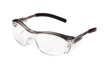 Load image into Gallery viewer, 3M 11435-00000-20 Nuvo Protective Eyewear  Clear Lens, Grey Frame, +2.0 Diopter