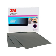 Load image into Gallery viewer, 3M 02042 Wetordry Abrasive Sheet, P240, 9 in x 11 in