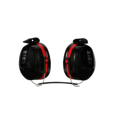 3M H10B PELTOR Optime 105 Earmuffs, Behind-the-Head