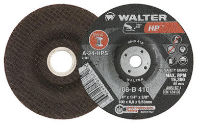Walter 08B410 4X1/4X3/8 HP GR Wheels