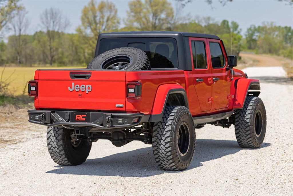 Rough Country 10650 Heavy Duty Rear LED Bumper for Select Jeep Gladiator