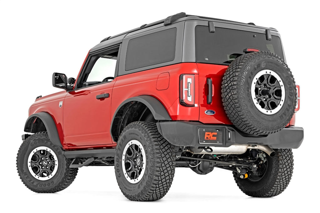 Rough Country 51081 SRX2 Side Steps for Select Ford Bronco