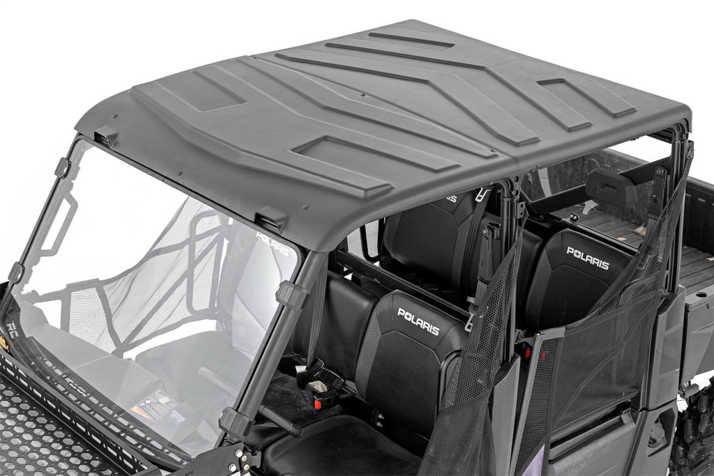 Rough Country 79214211 Molded UTV Roof for Select Polaris RZR XP 1000, Polaris Ranger 570 Crew, Polaris Ranger 570 Crew EPS, Polaris Ranger 570 Crew EPS Full-Size, Polaris Ranger 570 Crew EPS LE, Polaris Ranger 570 Crew Full-Size, Polaris Ranger 570-4
