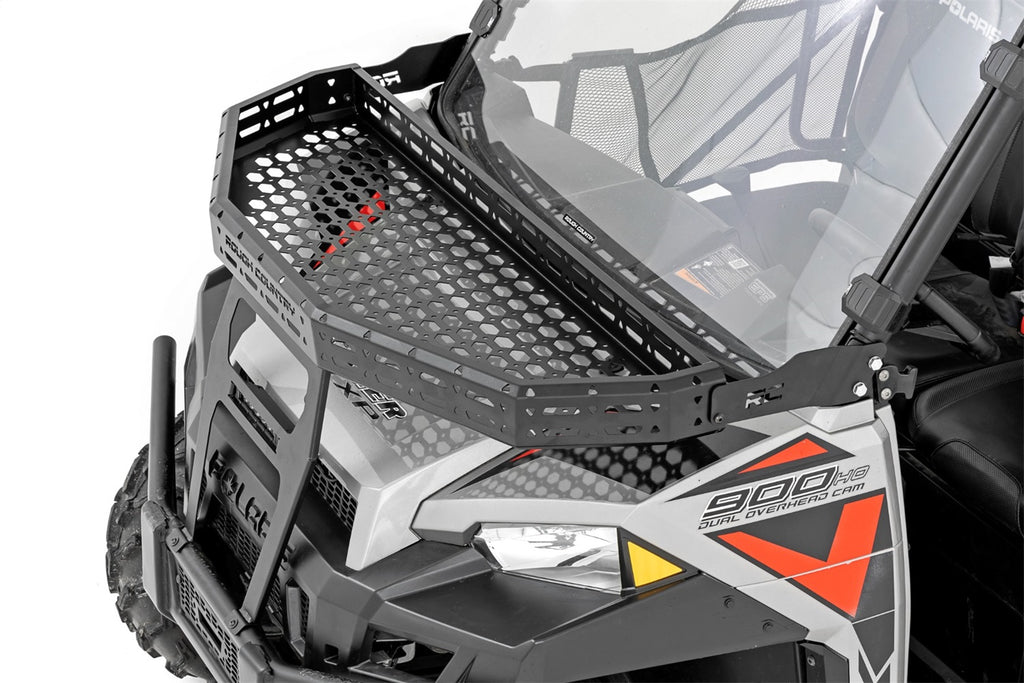 Rough Country 93148 Cargo Rack for Select Polaris Ranger EPS, Polaris Ranger Premium, Polaris Ranger 900 XP, Polaris Ranger 900 XP Deluxe, Polaris Ranger 900 XP EPS, Polaris Ranger 900 XP EPS Browning LE, Polaris Ranger 900 XP EPS Deluxe, Polaris Ranger