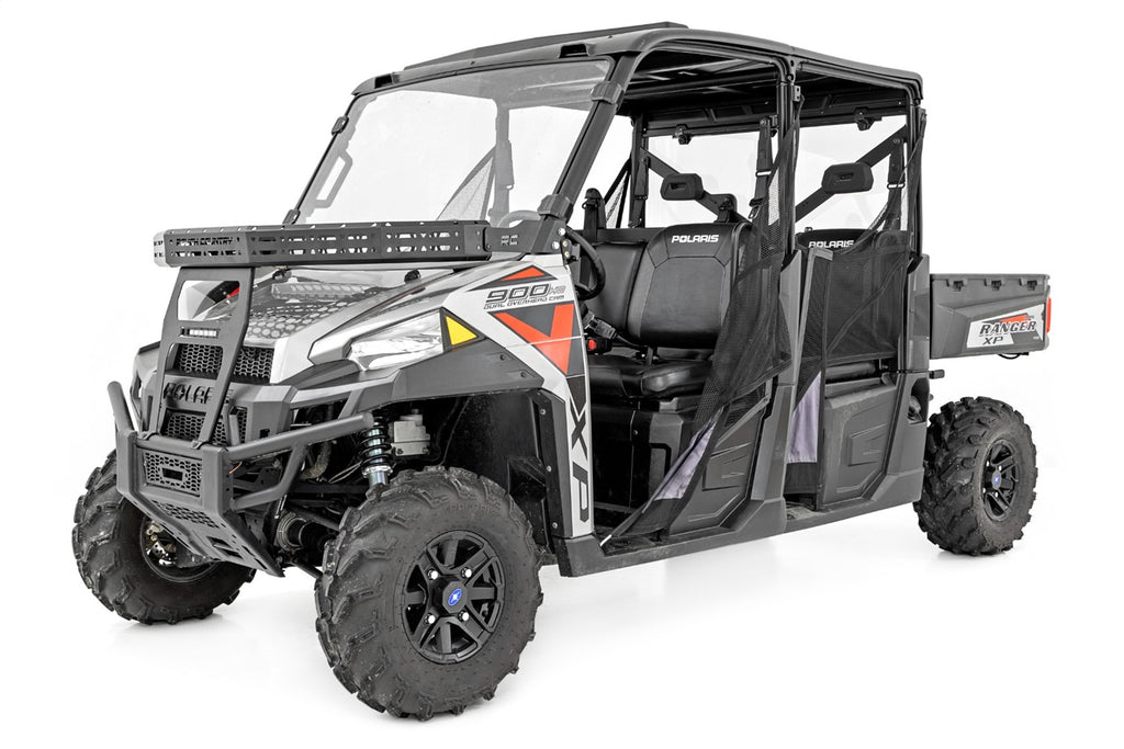 Rough Country 93148 Cargo Rack for Select Polaris Ranger EPS, Polaris Ranger Premium, Polaris Ranger 900 XP, Polaris Ranger 900 XP Deluxe, Polaris Ranger 900 XP EPS, Polaris Ranger 900 XP EPS Browning LE, Polaris Ranger 900 XP EPS Deluxe, Polaris Ranger