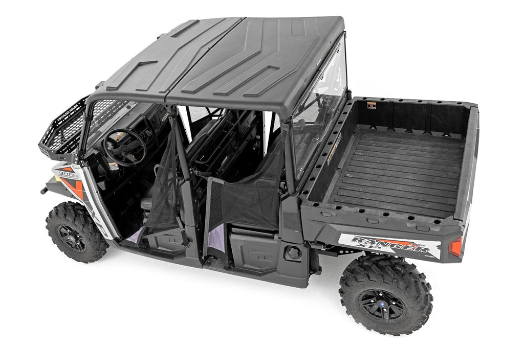 Rough Country 79214211 Molded UTV Roof for Select Polaris RZR XP 1000, Polaris Ranger 570 Crew, Polaris Ranger 570 Crew EPS, Polaris Ranger 570 Crew EPS Full-Size, Polaris Ranger 570 Crew EPS LE, Polaris Ranger 570 Crew Full-Size, Polaris Ranger 570-4
